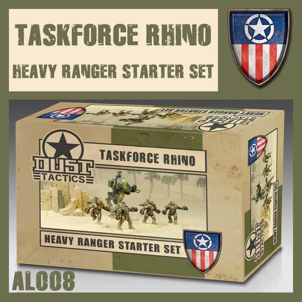 DUST 1947: Taskforce Rhino Heavy Ranger Starter Set -