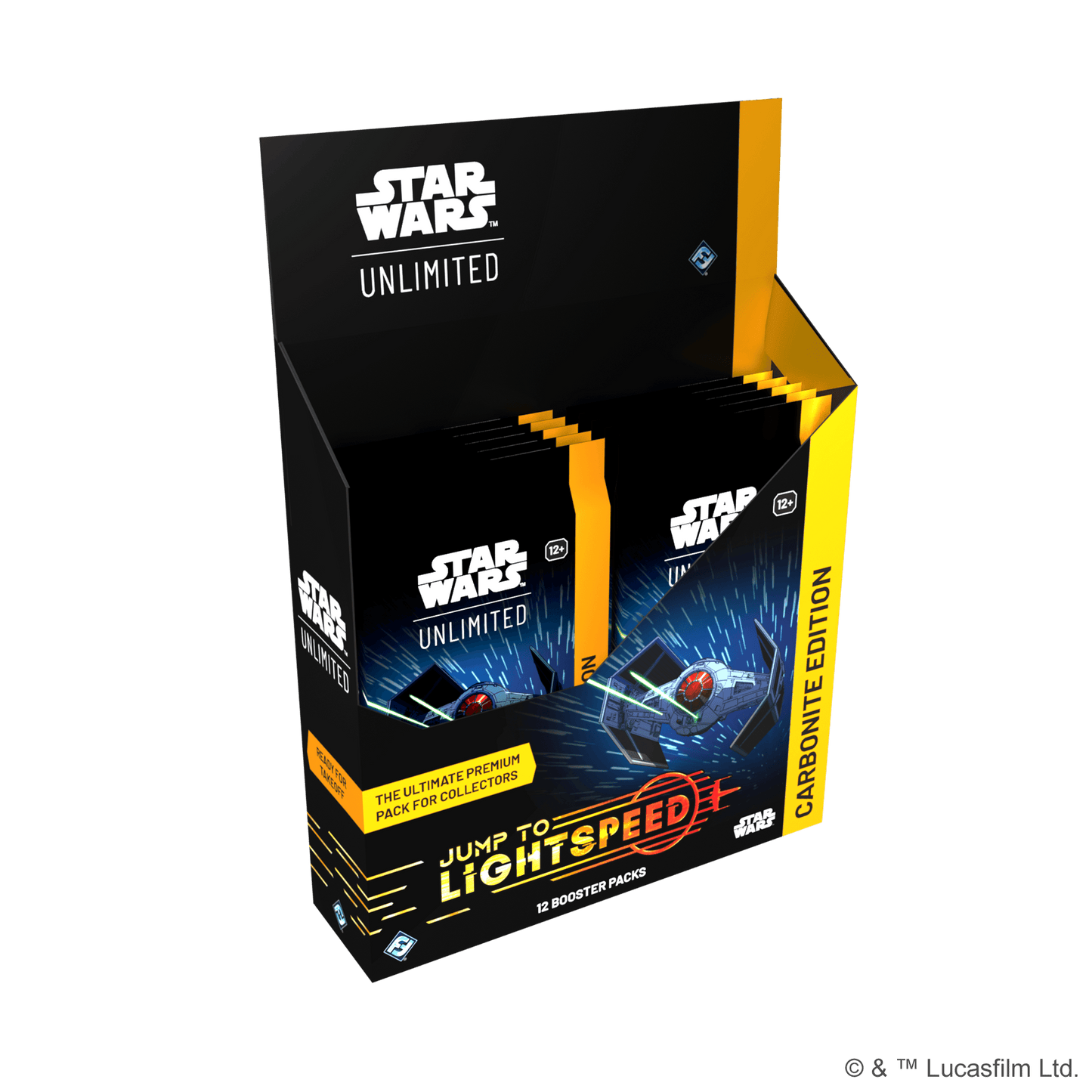 Star Wars: Unlimited - Jump to Lightspeed Carbonite Booster Display -