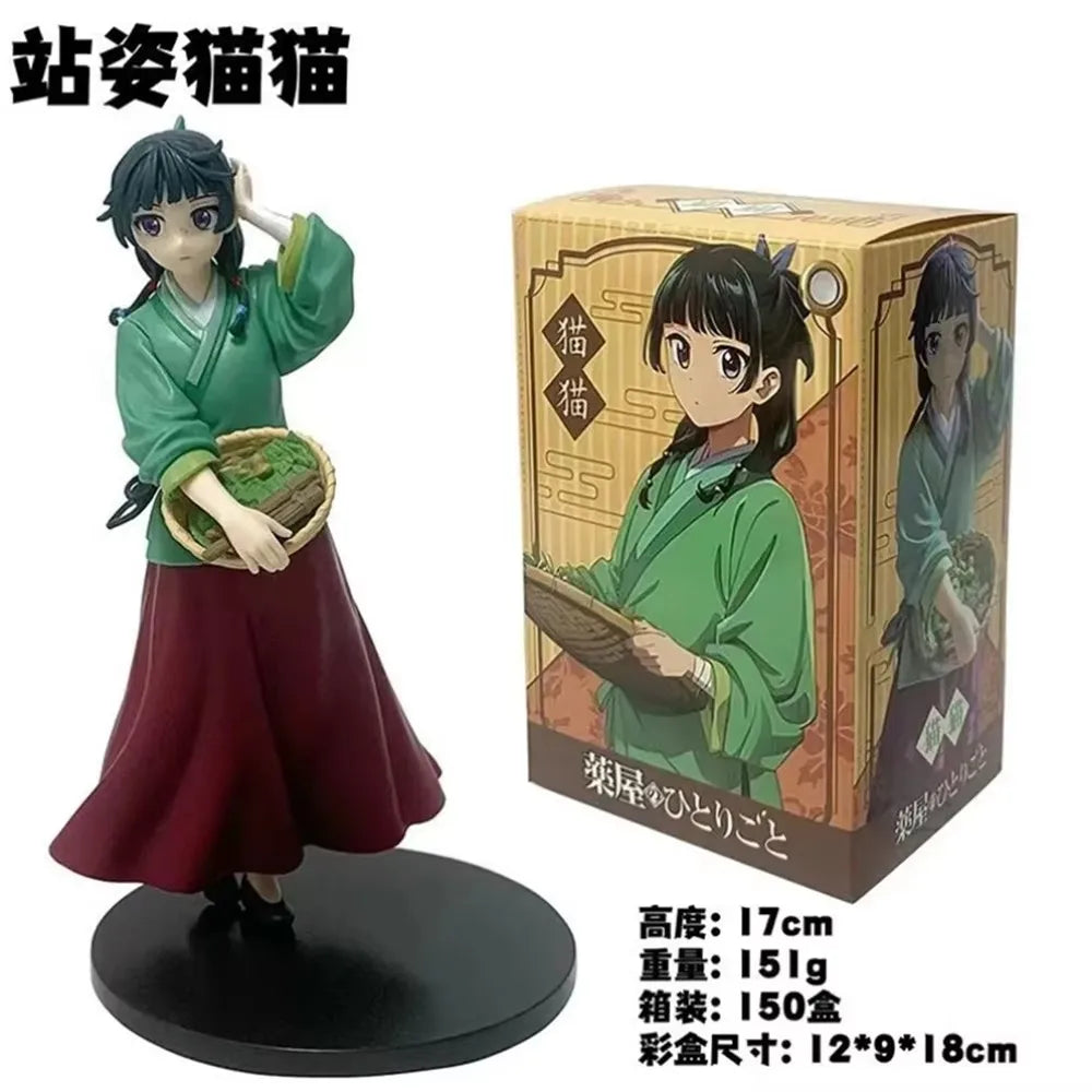 Maomao Anime Figure Two Styles – The Apothecary Diaries Action Figurine