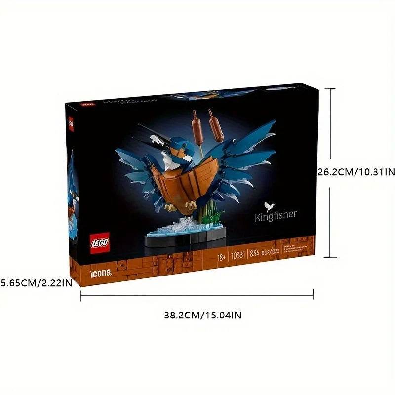 10331 LEGO It's the Emerald Bird Model Series.Suitable as a gift for bird lovers,Add a splash of nature to any space - United States