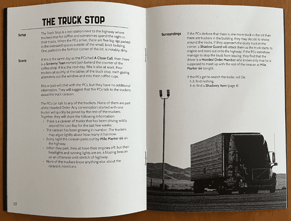 The Lost Bay - Zine - Diesel Service -