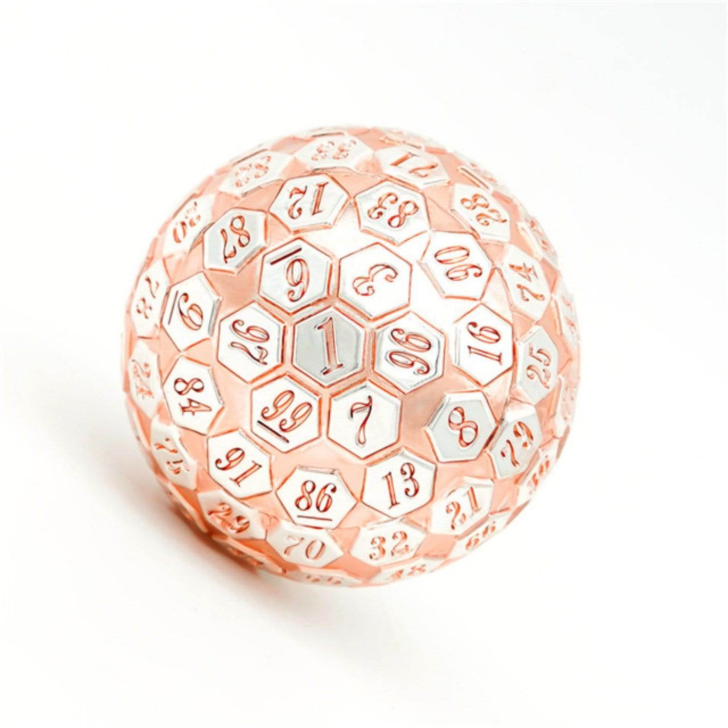 45mm Metal D100 - Pink & Silver -