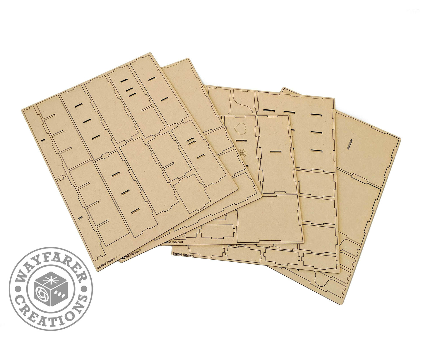 Stuffed Fables Board Game Organizer Insert -