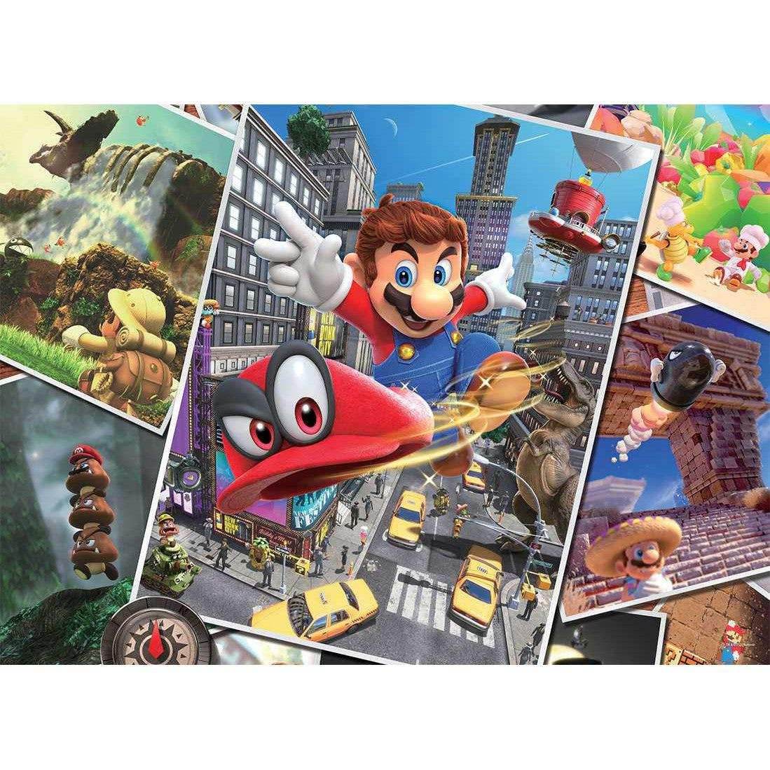 Super Mario Odyssey Snapshots 1000 Piece Jigsaw Puzzle Op Games -