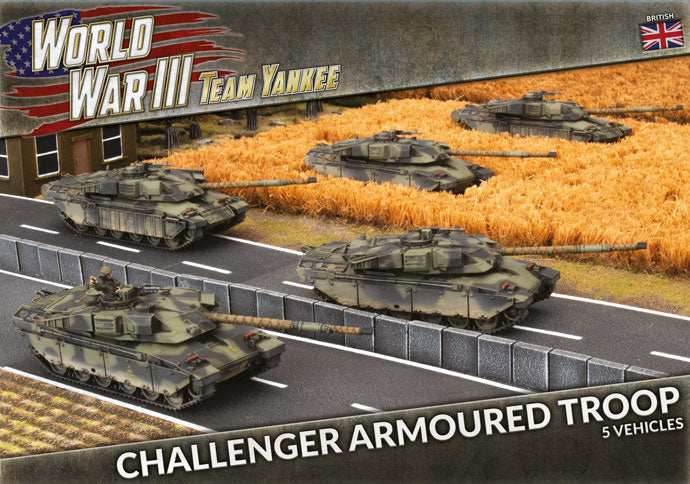 Team Yankee: British - Challenger Armoured Troop -