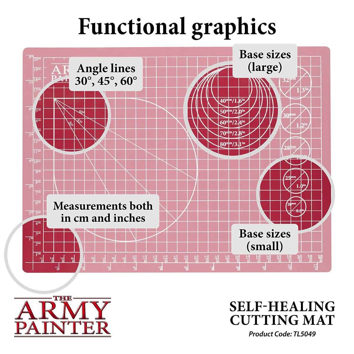 Army Painter Tools: Self-healing Cutting Mat -