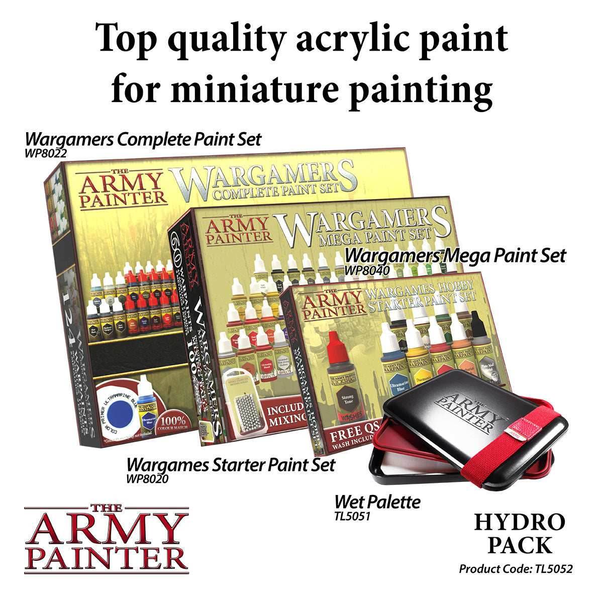 Army Painter Tools: Wet Palette - Hydro Pack -