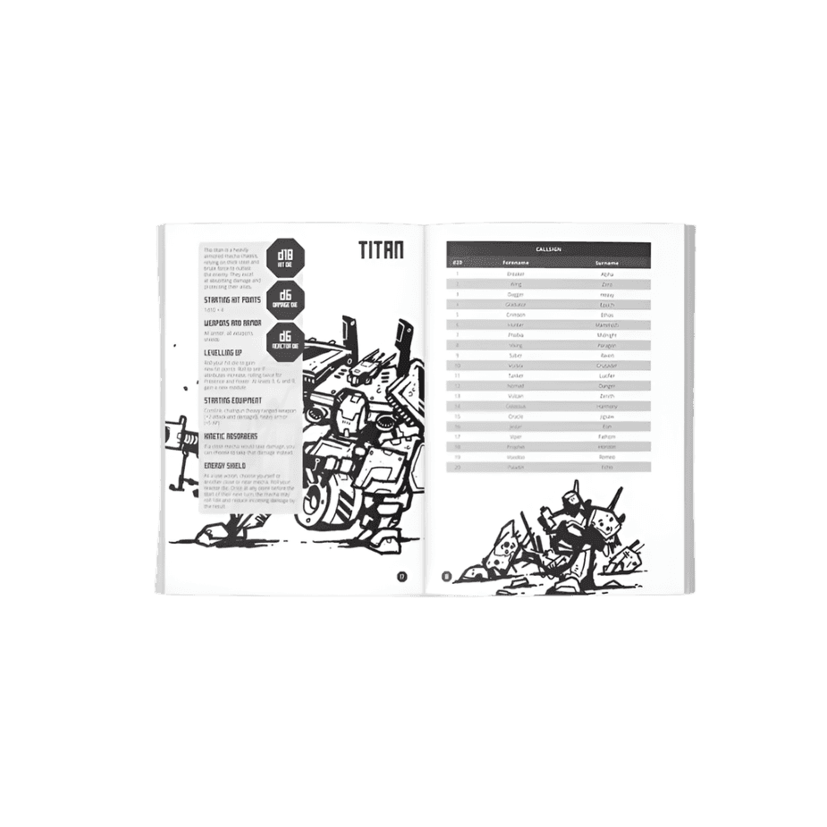 The Mecha Hack RPG -