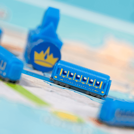 Ticket to Ride: 20th Anniversary Deluxe Train Set - Blue Passenger Car -