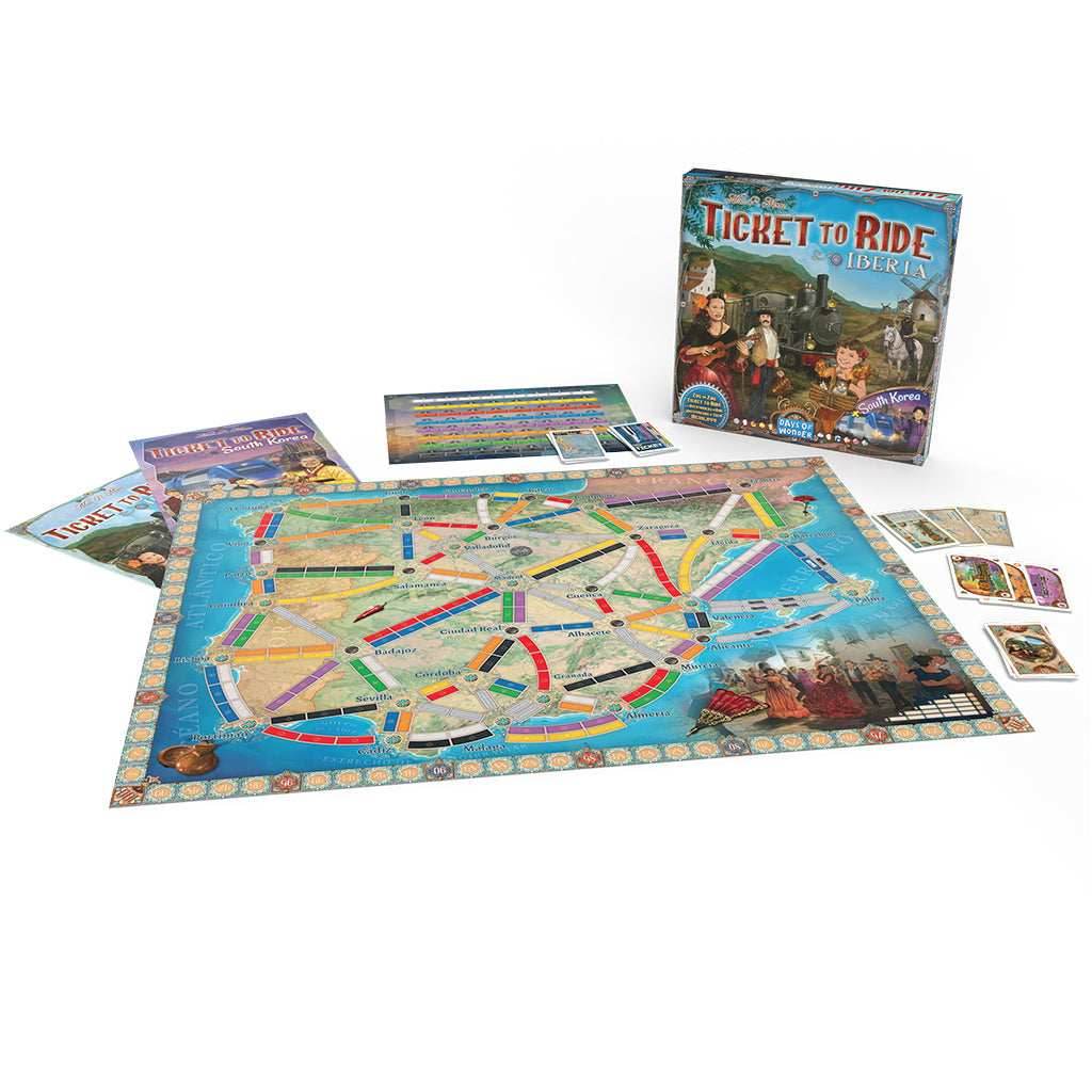 Ticket to Ride: Iberia & South Korea -