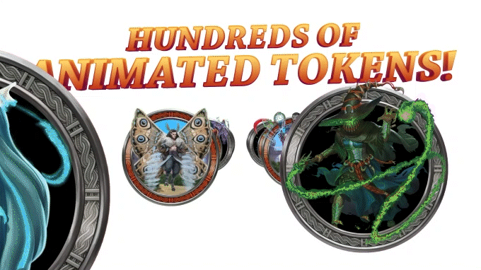 Battlezoo Ancestries: Year of Titans Animated Tokens -