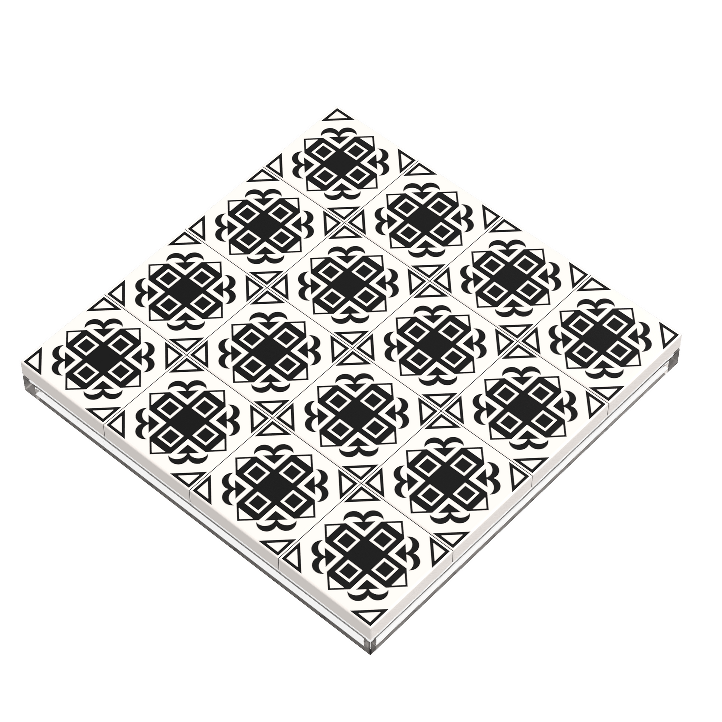Turkish Kitchen Flooring / Wallpaper #4 - B3 Customs® Printed 2x2 Tile -