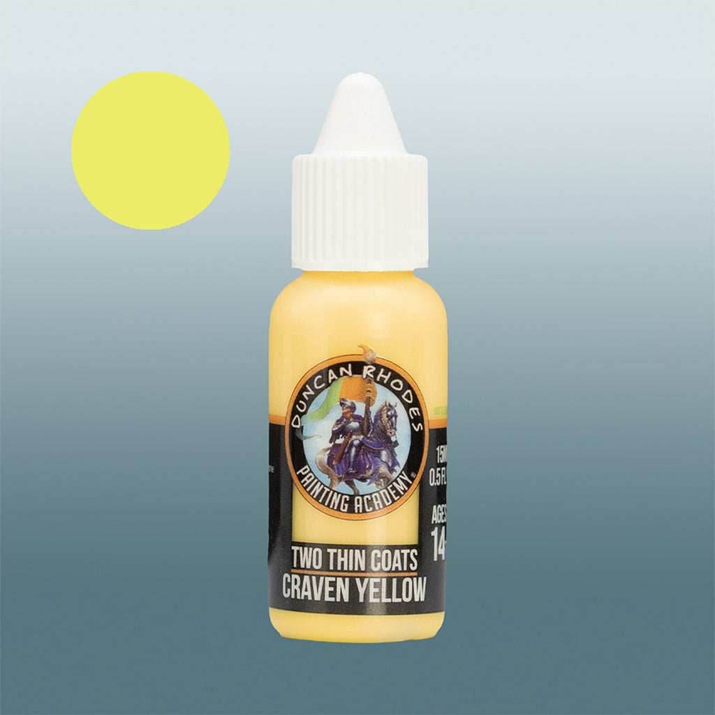 Two Thin Coats Bright: Craven Yellow -