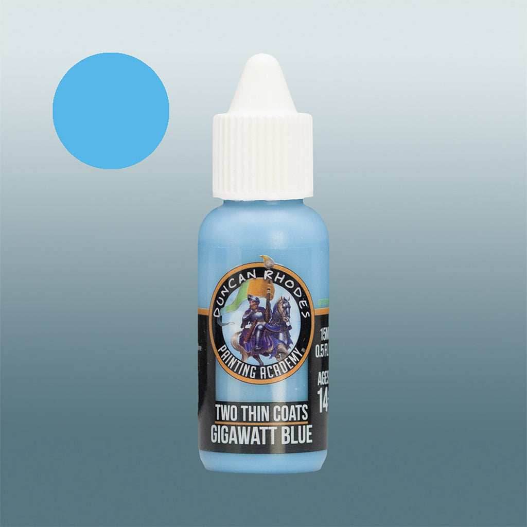 Two Thin Coats Bright: Gigawatt Blue -
