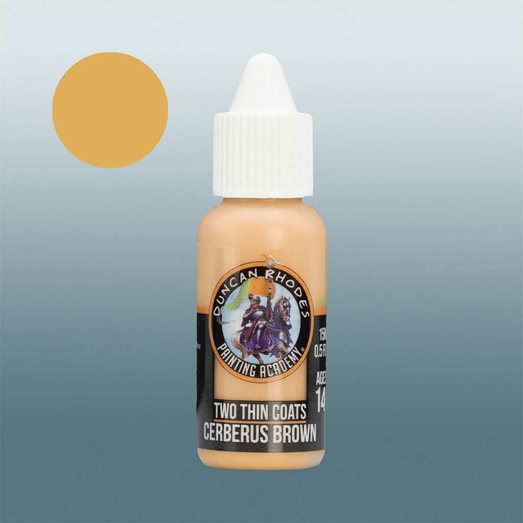 Two Thin Coats Highlight: Cerberus Brown -