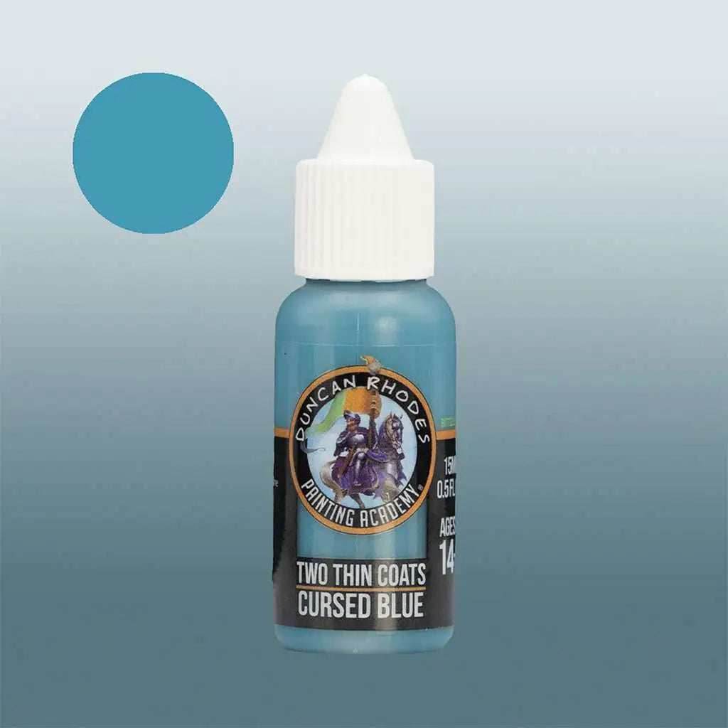 Two Thin Coats Midtone: Cursed Blue -