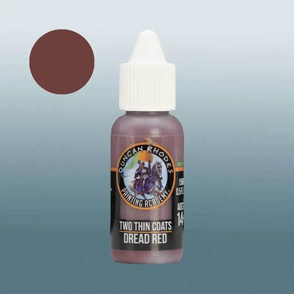 Two Thin Coats Shadow: Dread Red -