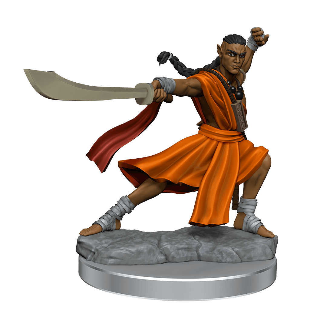 D&D: Frameworks - Elf Monk Male -