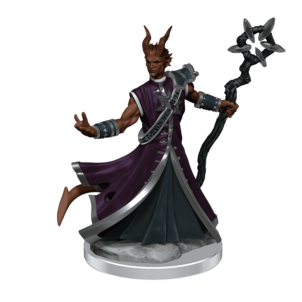 D&D: Frameworks - Tiefling Warlock Male -