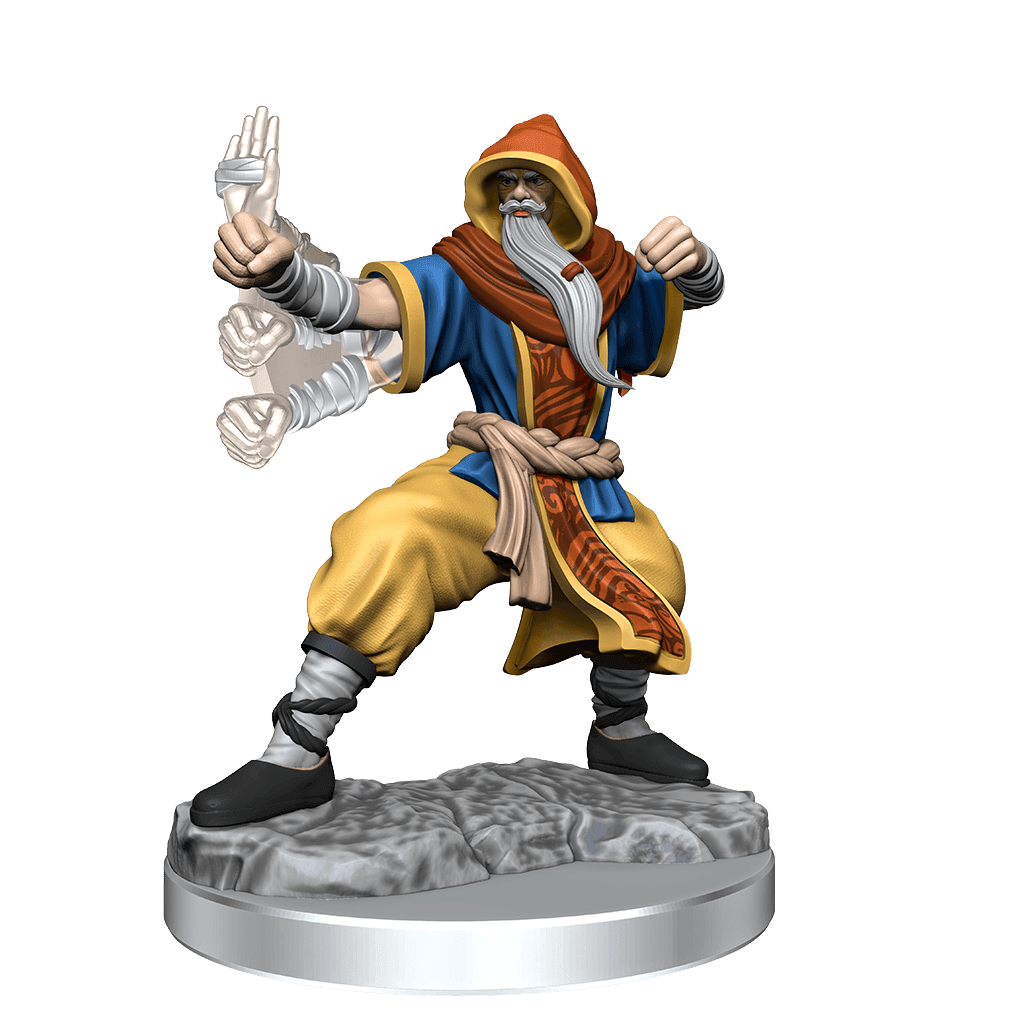 D&D: Frameworks - Human Monk Male -