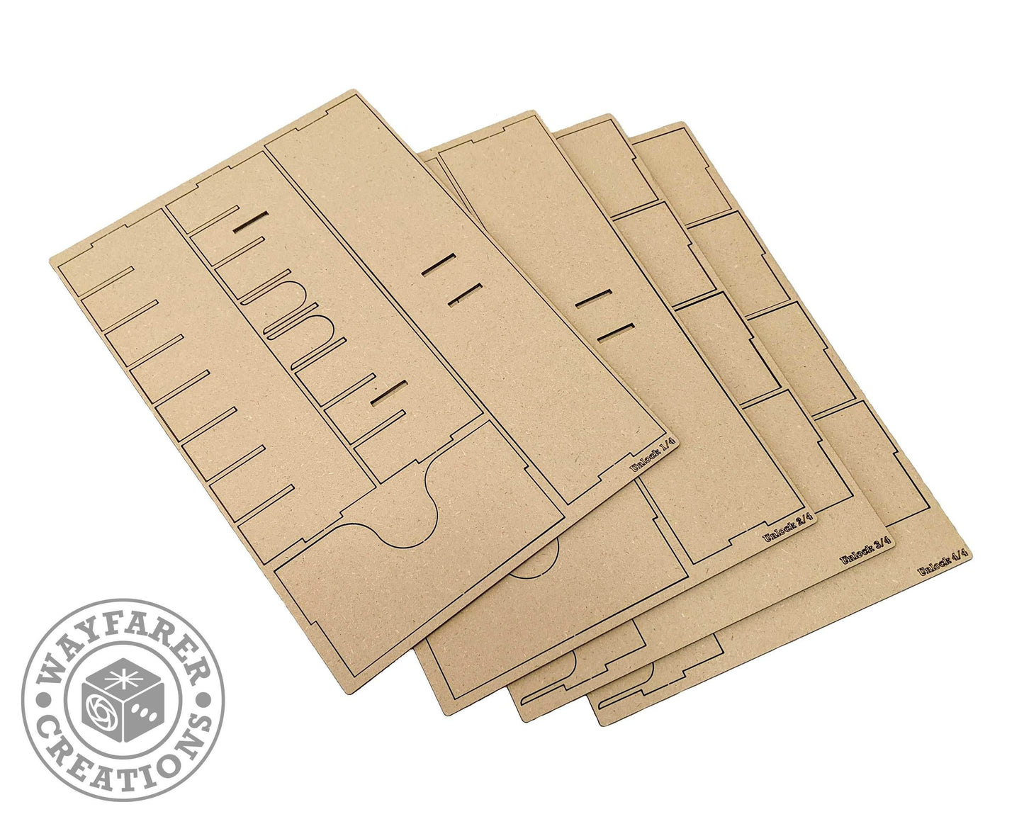 Unlock! Board Game Organizer Insert -