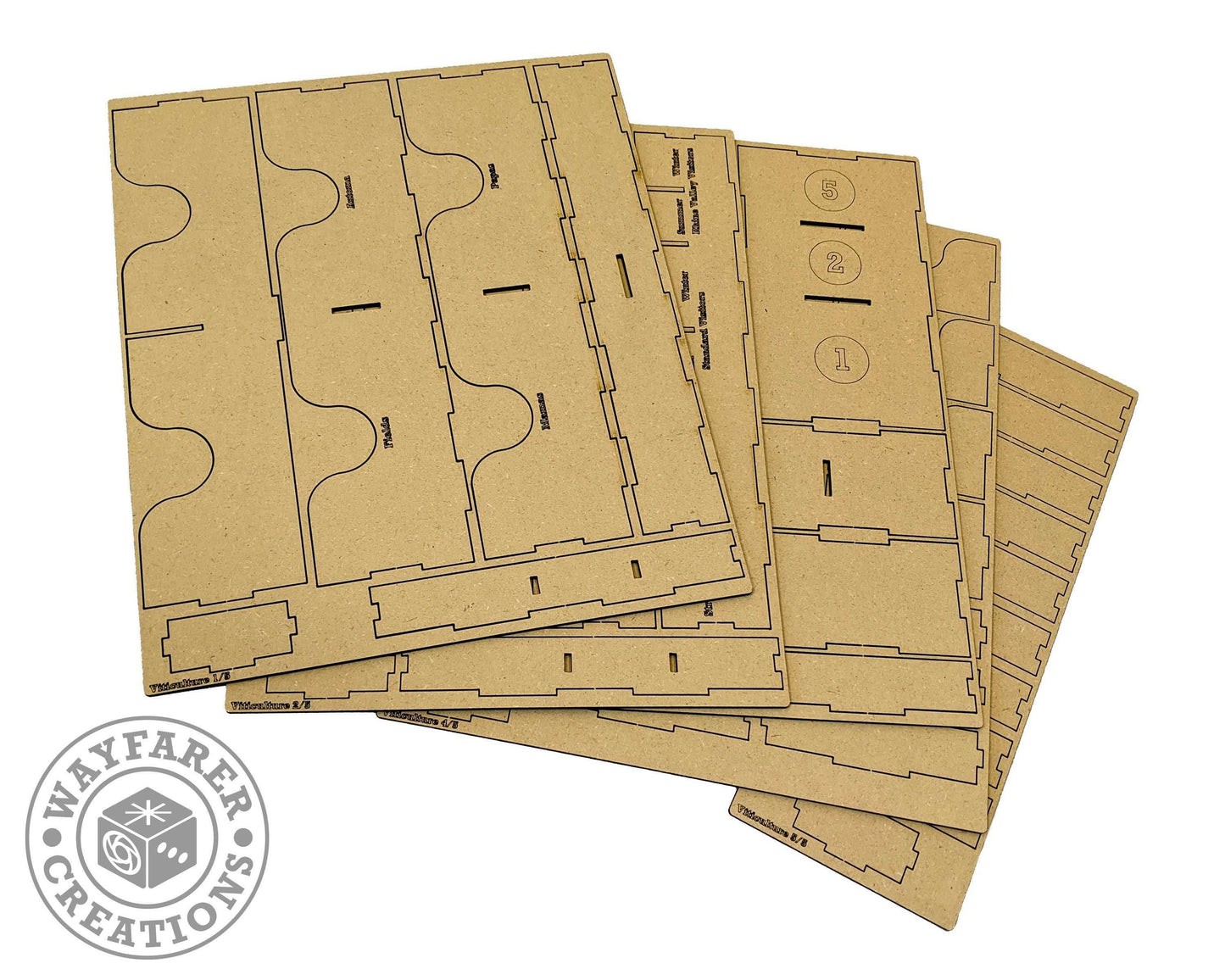 Viticulture Board Game Organizer Insert -