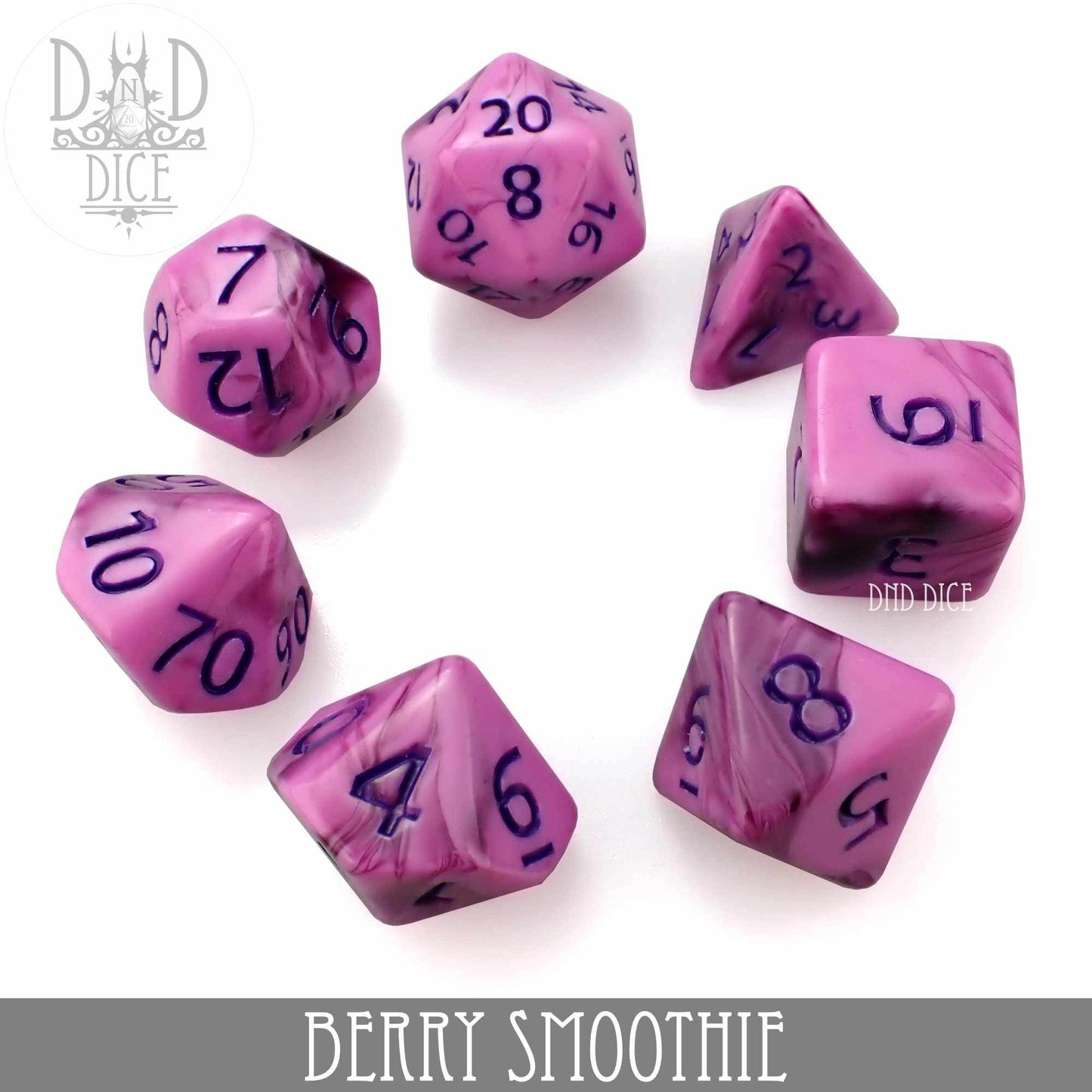 Berry Smoothie Dice Set -