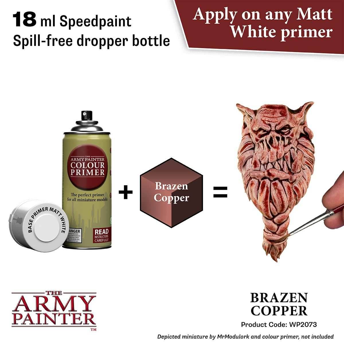 Army Painter Warpaints Speedpaint 2.0: Brazen Copper 18ml -
