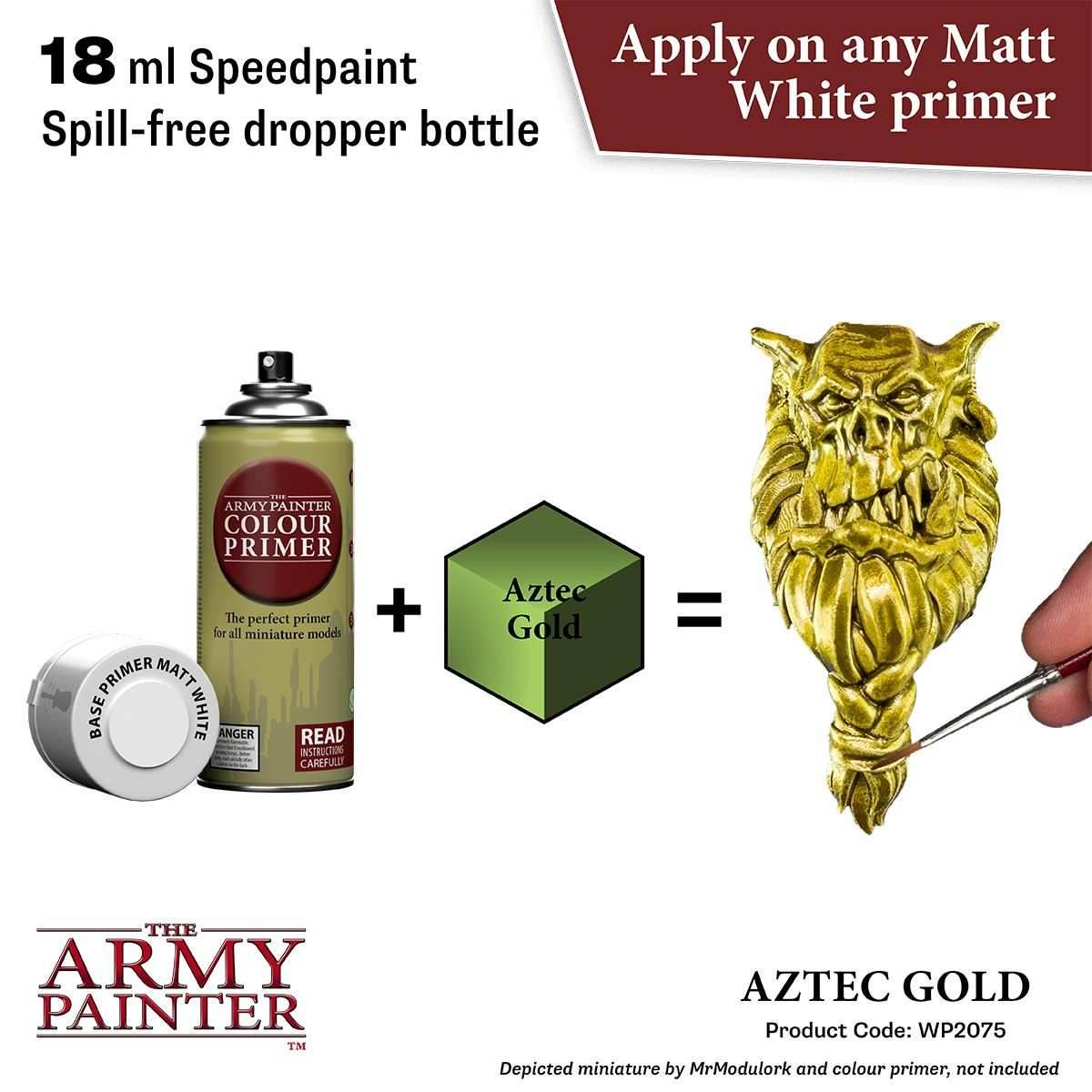 Army Painter Warpaints Speedpaint 2.0: Aztec Gold 18ml -
