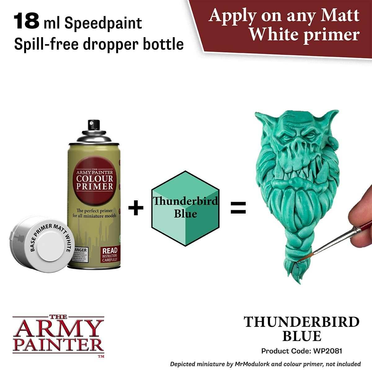 Army Painter Warpaints Speedpaint 2.0: Thunderbird Blue 18ml -