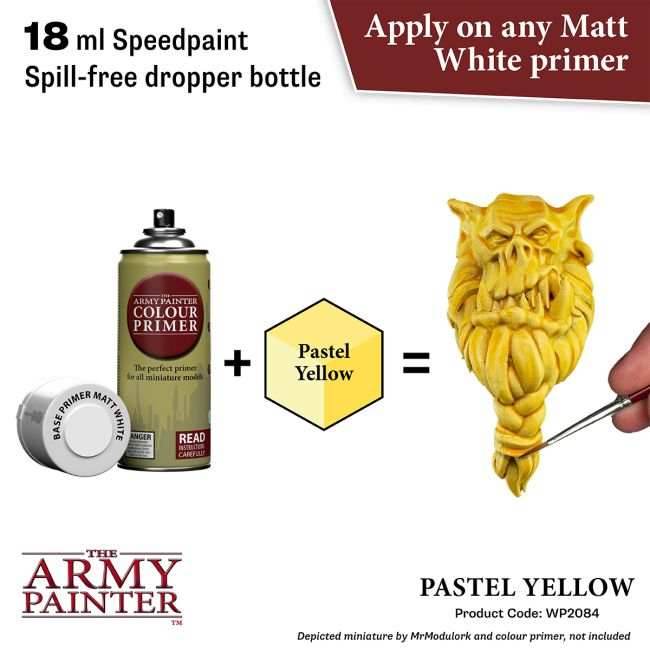 Army Painter Warpaints Speedpaint 2.0: Pastel Yellow 18ml -