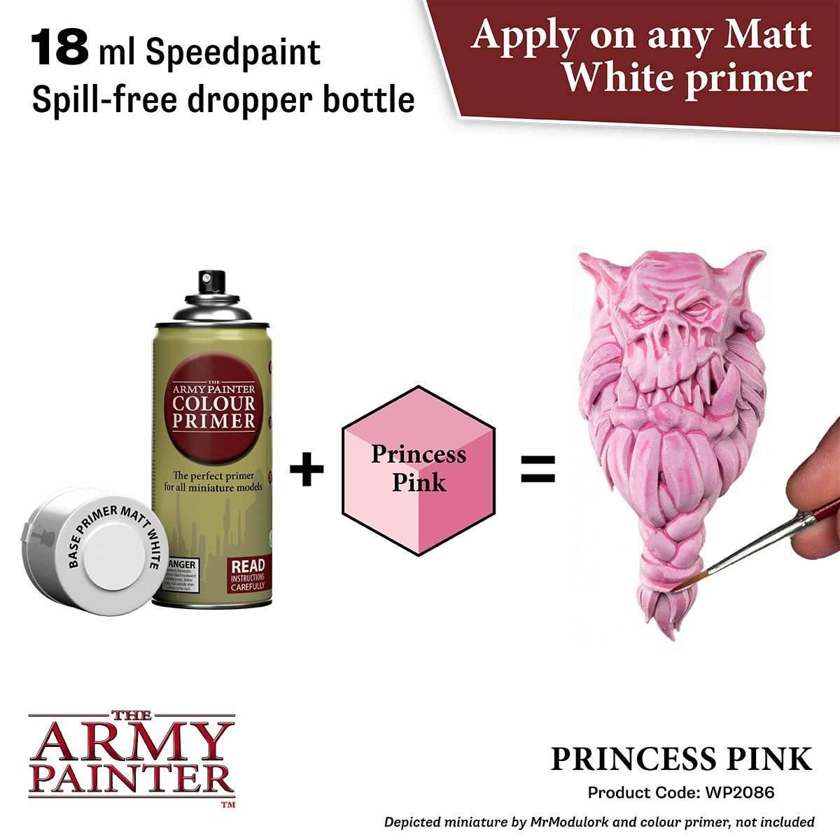 Army Painter Warpaints Speedpaint 2.0: Princess Pink 18ml -