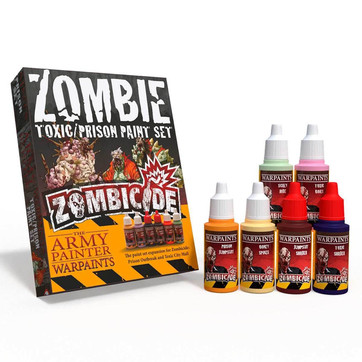 Army Painter Warpaints: Zombicide Toxic/Prison Paint Set -