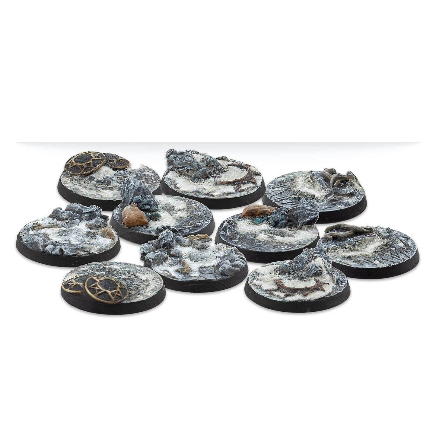 30mm Northern Tribes Scenery Bases, Alpha Series -