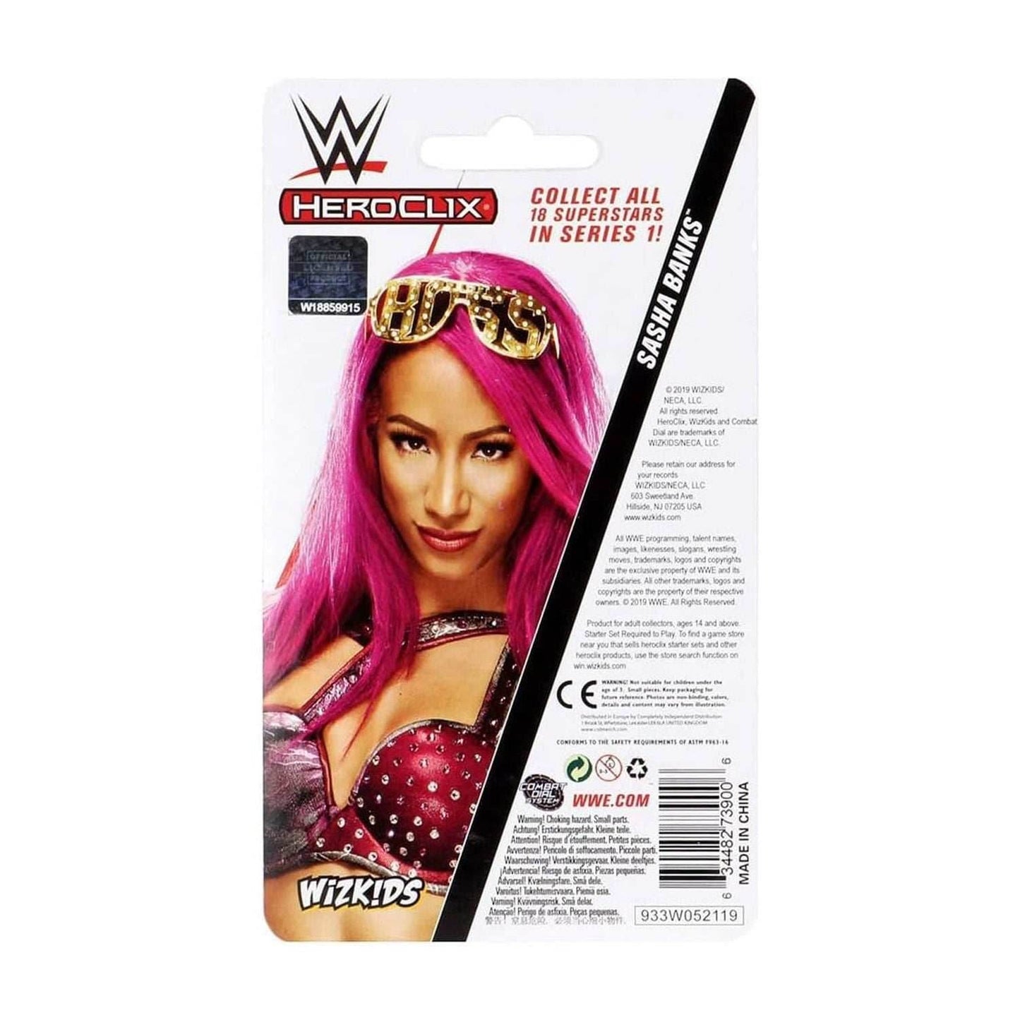 WWE HeroClix: Sasha Banks Expansion Pack -