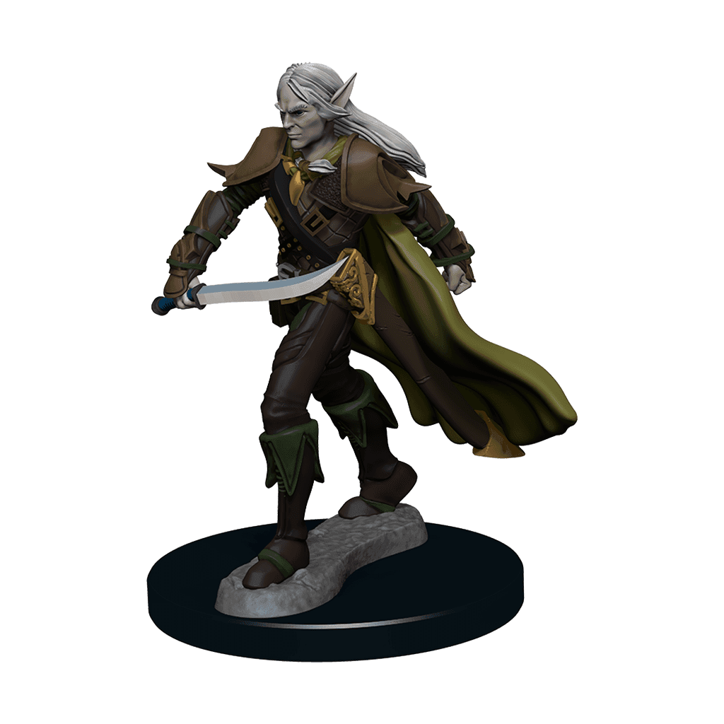 Pathfinder Battles: Elf Fighter Male -
