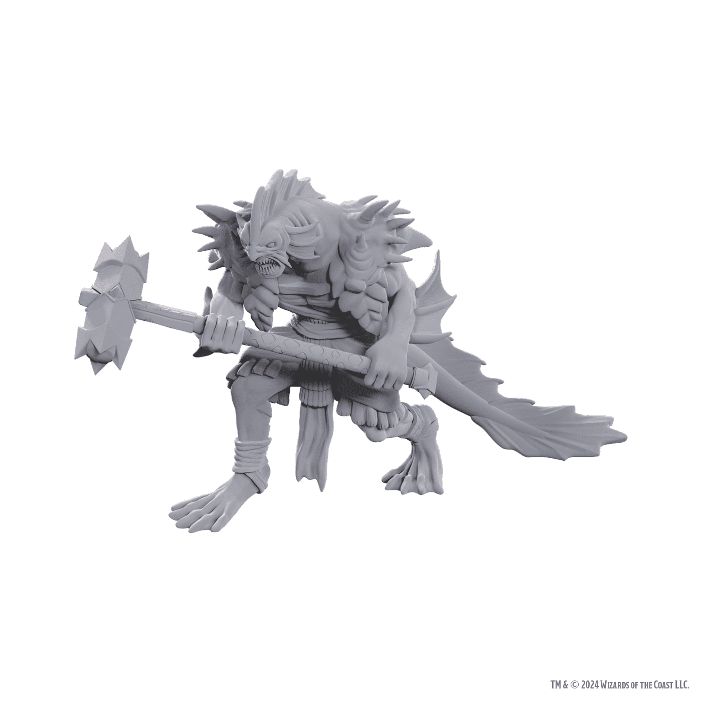 D&D: Nolzur's Marvelous Miniatures - Sahuagin Coral Smasher -