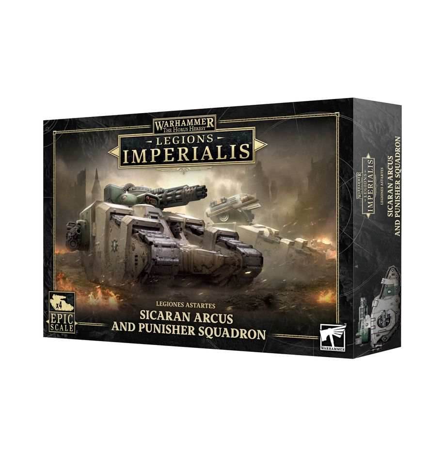 Warhammer Legions Imperialis: Sicaran Arcus/Punisher Squadron -