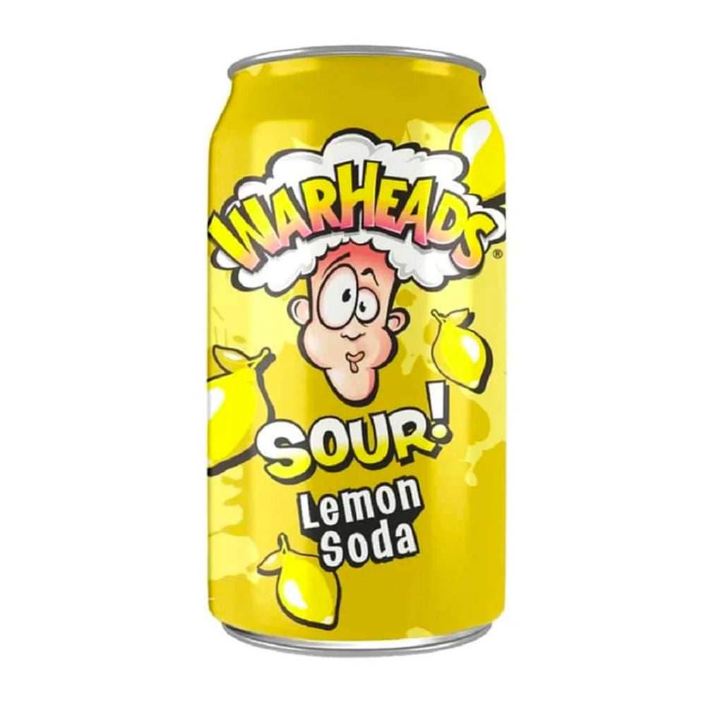 Warheads Sour Lemon Soda (355ml) -