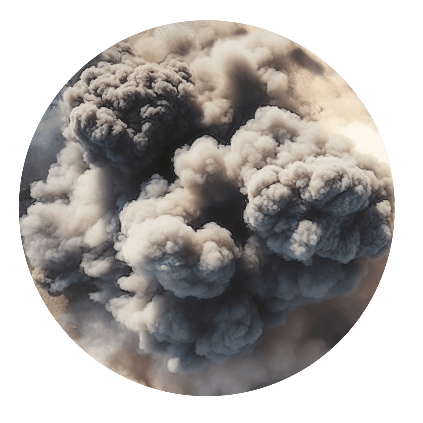Double Sided Warzone Template - Gas and Smoke -