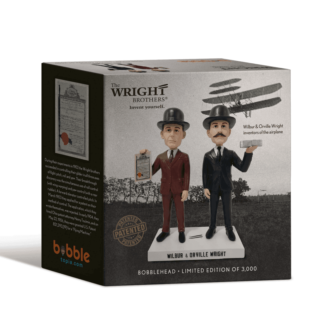 The Wright Brothers Bobbleheads -