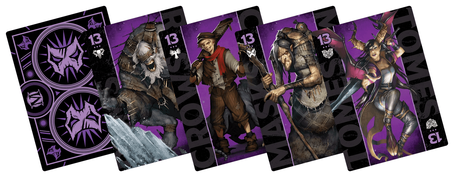 Malifaux Third Edition: Neverborn Fate Deck -