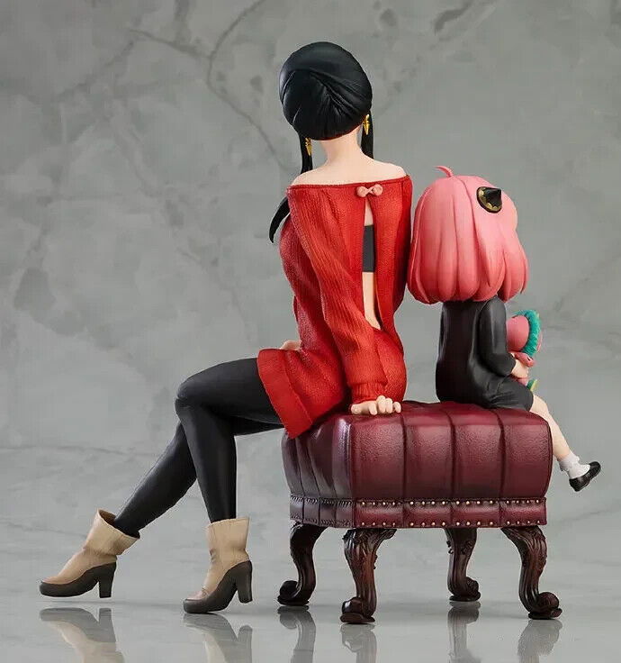 Yor Forger & Anya Forger Figure, Spy x Family Figurine, Anime Gifts 19cm/7in