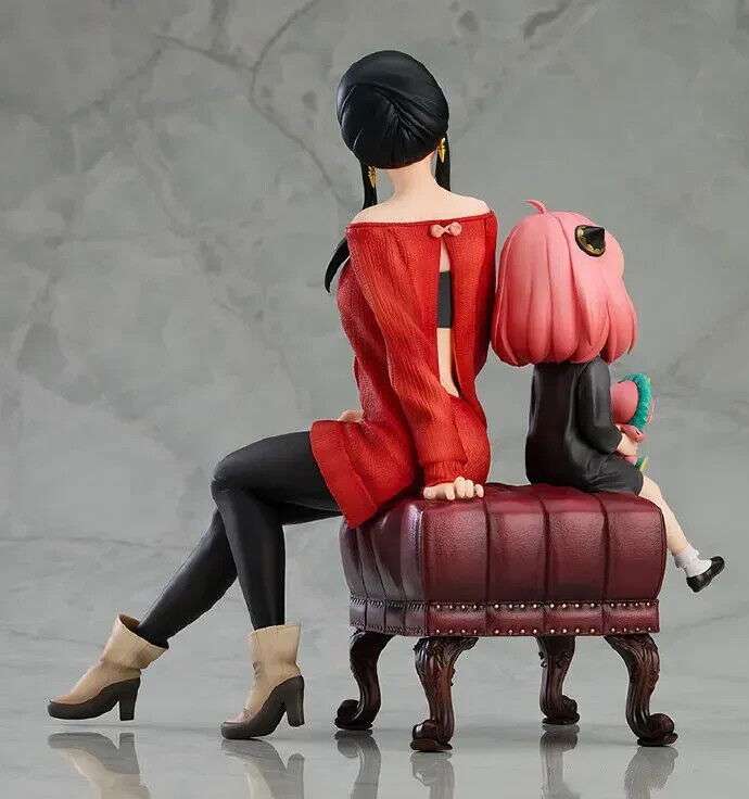 Yor Forger & Anya Forger Figure, Spy x Family Figurine, Anime Gifts 19cm/7in