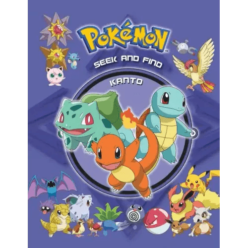 Pokémon Seek and Find: Kanto - Hardcover -