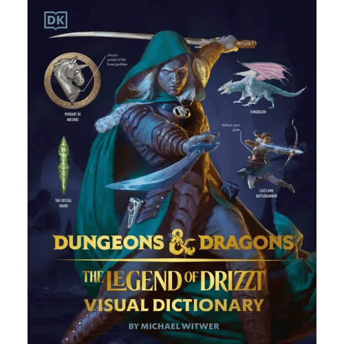 Dungeons and Dragons the Legend of Drizzt Visual Dictionary - Hardcover -