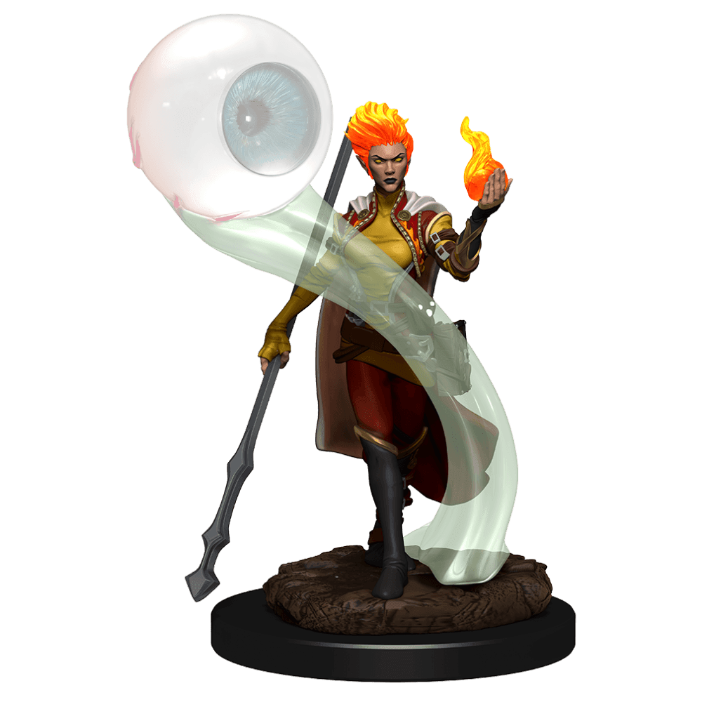 D&D: Icons of the Realms - Fire Genasi Wizard Female -