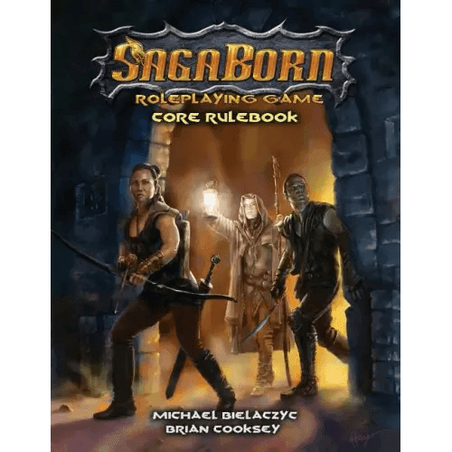 SagaBorn Roleplaying Game Softback - Paperback -
