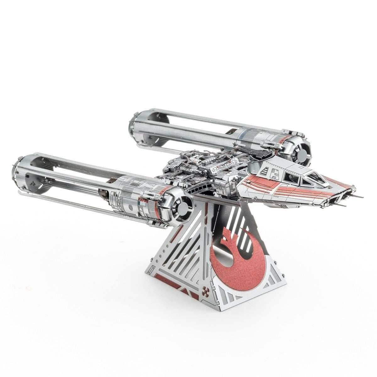 Zorii's Y-Wing Fighter Star Wars 3D Steel Model Kit Metal Earth -
