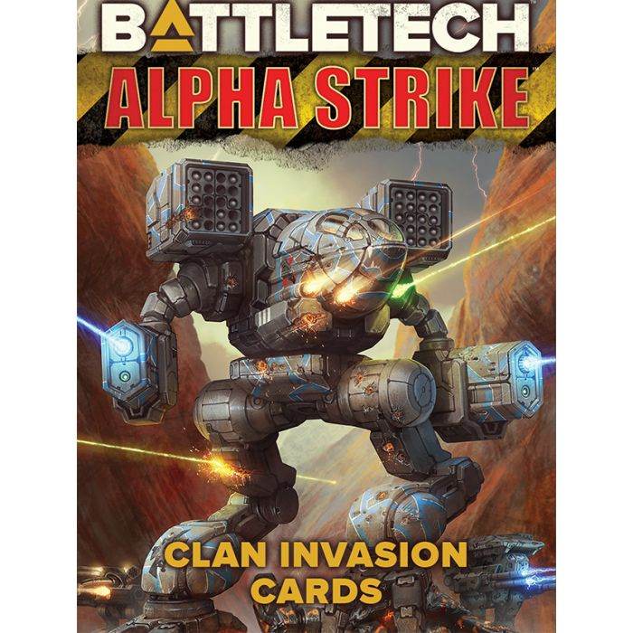 Alpha Strike: Clan Invasion Cards -